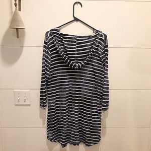 Hooded Dress Swim Suit Cover Up